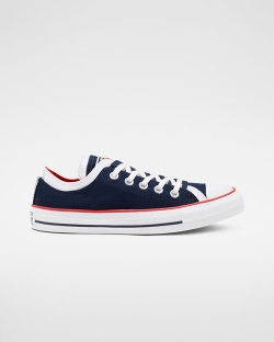 Converse Double Upper Chuck Taylor All Star Női Rövidszárú Fehér/Obszidián/Piros | AVURFBT-HU